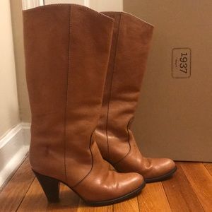 Madewell Hertiage Heel Boot.